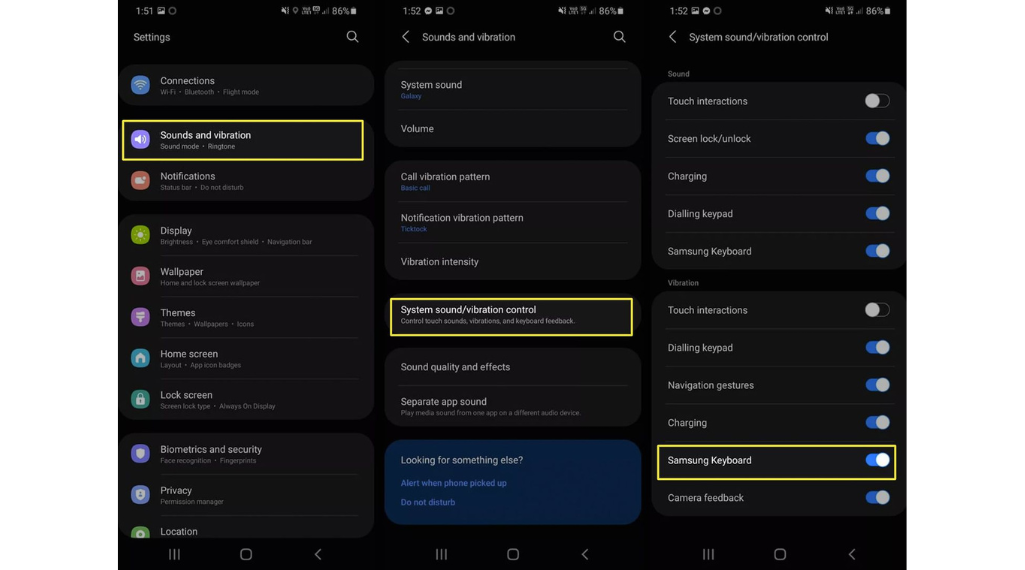 How to Disable Keyboard Vibration on Samsung Devices